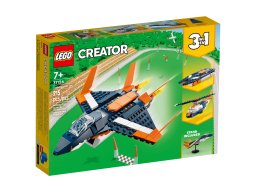 LEGO Creator 3 w 1 31126 Odrzutowiec naddźwiękowy