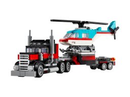 LEGO 31146 Creator 3 w 1 Ciężarówka z platformą i helikopterem