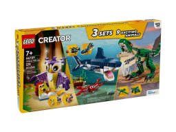 LEGO Creator 3 w 1 Zwierzęta — zestaw prezentowy 66789