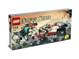 LEGO 7297 DINO 2010 Ciężarówka do transportu dinozaurów