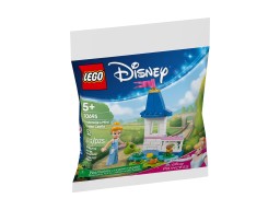 LEGO Disney Miniaturowy zamek Kopciuszka z ogrodem 30695