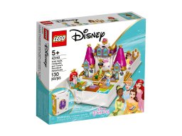 LEGO Disney Książka z przygodami Arielki, Belli, Kopciuszka i Tiany 43193