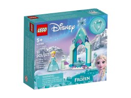 LEGO 43199 Disney Dziedziniec zamku Elzy