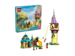 LEGO Disney 43241 Wieża Roszpunki i Dziarskie Kaczątko