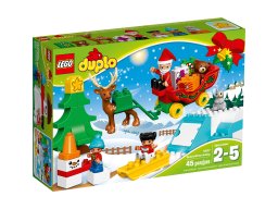 LEGO 10837 Duplo Zimowe ferie Świętego Mikołaja