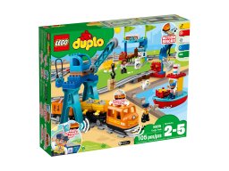 LEGO 10875 Pociąg towarowy