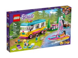 LEGO 41681 Leśny mikrobus kempingowy i żaglówka