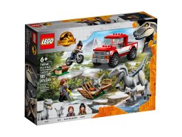 LEGO 76946 Jurassic World Schwytanie welociraptorów Blue i Bety