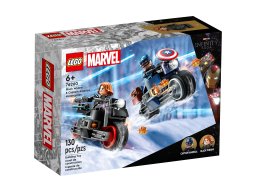 LEGO Marvel Motocykle Czarnej Wdowy i Kapitana Ameryki 76260