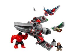 LEGO 76292 Marvel Kapitan Ameryka kontra Czerwony Hulk — bitwa