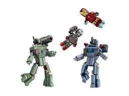 LEGO 76320 Iron Man i War Machine kontra drony Hammera
