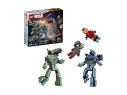 LEGO 76320 Iron Man i War Machine kontra drony Hammera