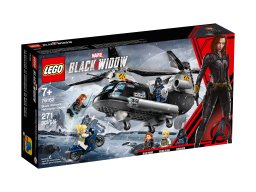 LEGO 76162 Marvel Avengers Czarna Wdowa i pościg helikopterem