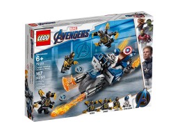 LEGO 76123 Marvel Super Heroes Kapitan Ameryka: atak Outriderów