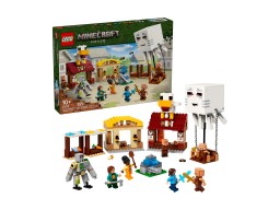 LEGO Minecraft 21273 Atak balonowego Ghasta na wioskę