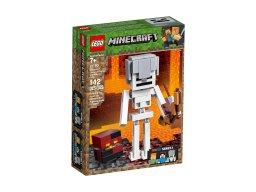 LEGO Minecraft BigFig Szkielet z kostką magmy 21150