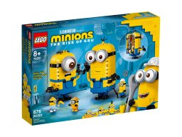 LEGO Minions 75551 Minionki z klocków i ich gniazdo