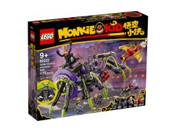 LEGO Monkie Kid 80022 Baza arachnoidów Spider Queen