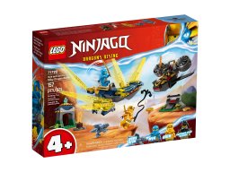 LEGO 71798 Ninjago Nya i Arin — bitwa na grzbiecie małego smoka