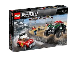LEGO Speed Champions 75894 1967 Mini Cooper S Rally oraz 2018 MINI John Cooper Works Buggy