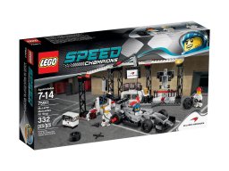 LEGO Speed Champions Pit Stop McLaren Mercedes 75911