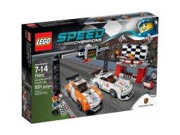 LEGO 75912 Speed Champions Porsche 911 GT, linia mety