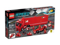 LEGO 75913 Speed Champions Ciężarówka F14 T & Scuderia Ferrari