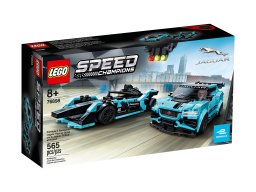 LEGO 76898 Speed Champions Formula E Panasonic Jaguar Racing GEN2 car i Jaguar I-PACE eTROPHY