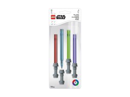 LEGO Star Wars 5006372 Wielopak długopisów żelowych stylizowanych na miecze świetlne