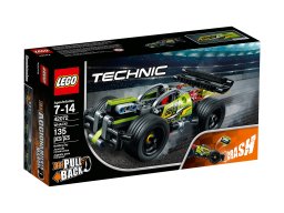 LEGO Technic 42072 Żółta wyścigówka