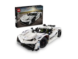 LEGO 42184 Biały hipersamochód Koenigsegg Jesko Absolut