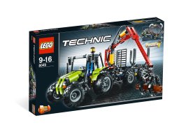 LEGO 8049 Traktor z ładowarką kłód