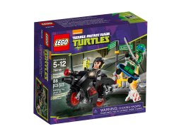 LEGO Teenage Mutant Ninja Turtles Rowerowa ucieczka Karai 79118