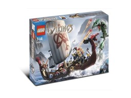 LEGO Vikings 7018 Załoga statku Wikingów rzuca wyzwanie wężowi