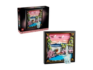 LEGO Art Japoński krajobraz z kwitnącą wiśnią 31218