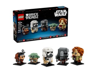 LEGO BrickHeadz The Mandalorian and Grogu: Sojusznicy i złoczyńcy 40856