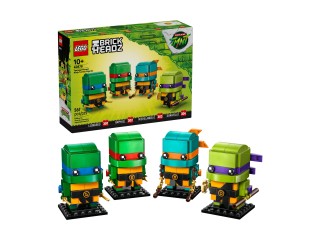 LEGO 40878 BrickHeadz Figurki Wojowniczych żółwi ninja