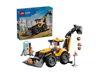 LEGO 60480 Żółta koparko-ładowarka
