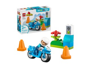 LEGO Duplo Niebieski motocykl policyjny 10471