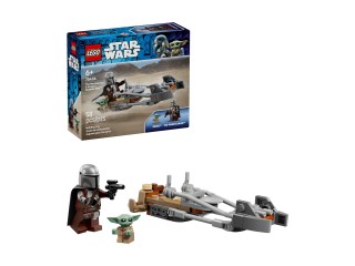 LEGO Star Wars Śmigacz Mandalorianina i Grogu 75436