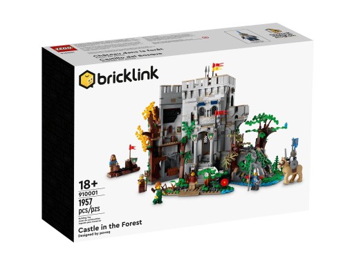 LEGO 910001 BrickLink Zamek w lesie | zklocków.pl