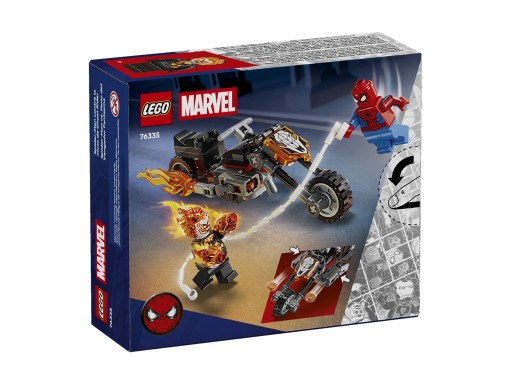 LEGO 76335 Marvel Spider-Man kontra Ghost Rider na motocyklu