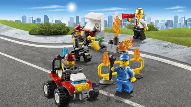 LEGO City Strażacy - zestaw startowy 60088