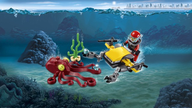 LEGO 60090 City Skuter głębinowy