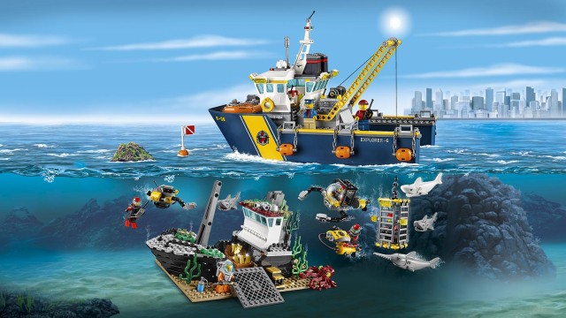 LEGO 60095 Statek do badań głębinowych