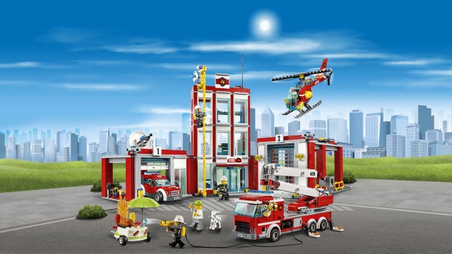 LEGO City Remiza strażacka 60110