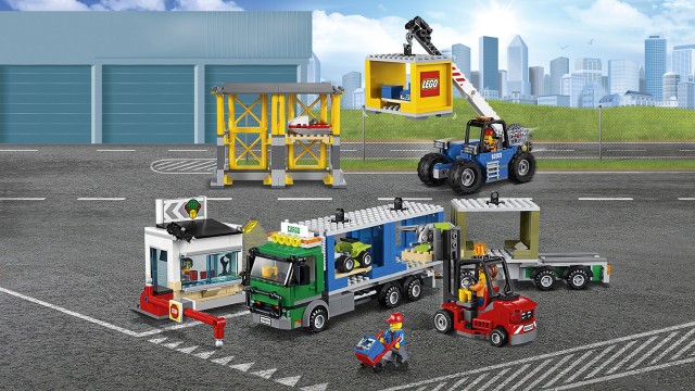 LEGO City 60169 Terminal towarowy