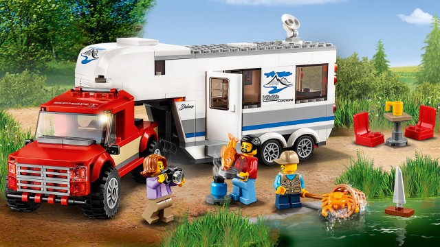 LEGO City 60182 Pickup z przyczepą
