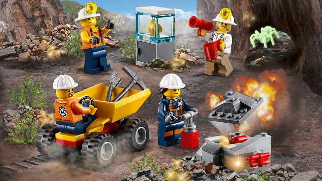 LEGO City 60184 Ekipa górnicza
