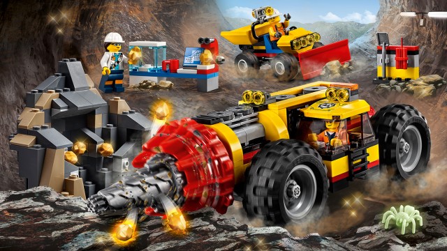 LEGO 60186 City Ciężkie wiertło górnicze